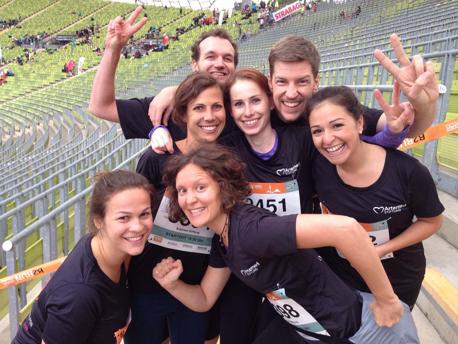 Teilnehmer beim B2Run