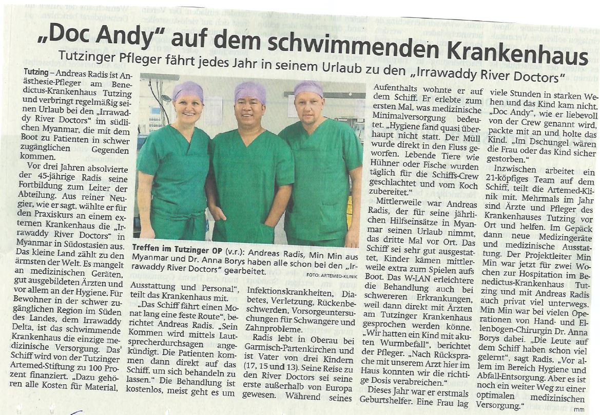 Published in Starnberger and Garmischer Merkur, on 11 December 2018